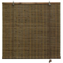 Persiana Rolo Bambu 100larg x 220alt Marrom - 4