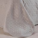 Ver imagem 5 de Kit Cobre Leito Casal Ultra Lisse Lisa New 100% Poliéster 210x230cm Cashmere