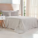 Ver imagem 1 de Kit Cobre Leito Casal Ultra Lisse Lisa New 100% Poliéster 210x230cm Cashmere