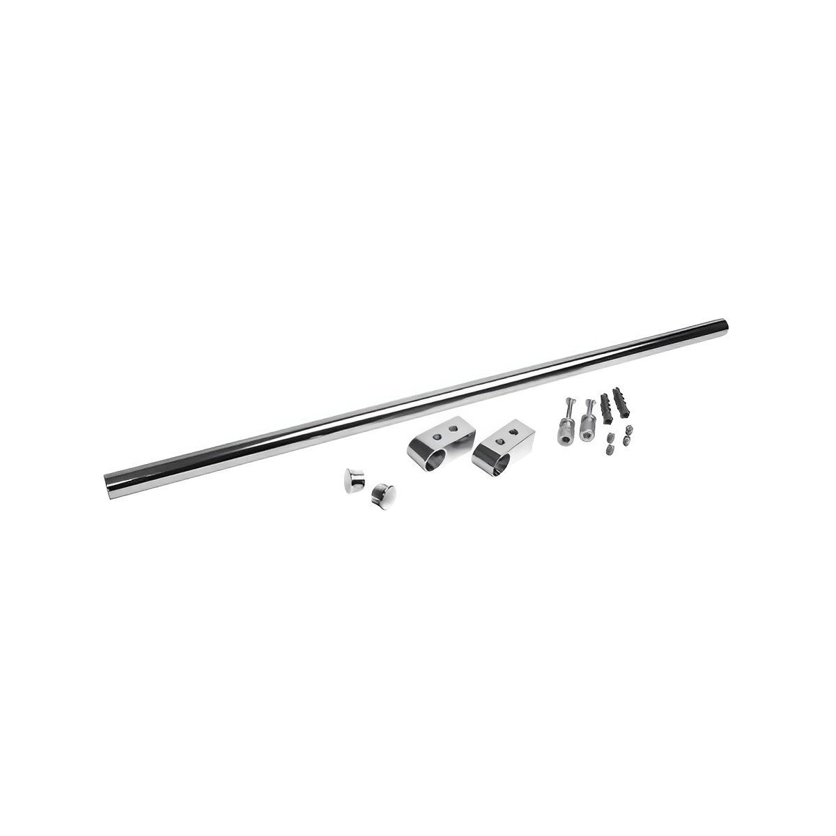 Suporte Com Tubo Inox 90Cm Kit - Gtb - 1
