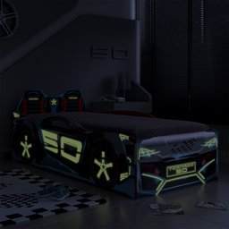 Bicama Infantil Carro Brilha no Escuro 100%MDF Twister P13 Vermelho - Mpozenato - 6