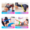 Kit Faixa Elástica Band Academia Para Exercícios e Treinos - 4