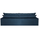 Ver imagem 6 de Sofá Retrátil e Reclinável e Cama 2,35M Cama Inbox Flex Suede Velusoft Azul
