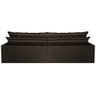 Sofá Retrátil e Reclinável e Cama 2,15M Cama Inbox Flex Suede Velusoft Café - 6