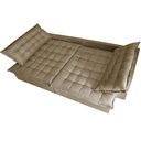 Ver imagem 5 de Sofá Retrátil e Reclinável e Cama 2,95M Cama Inbox Flex Suede Velusoft Bege