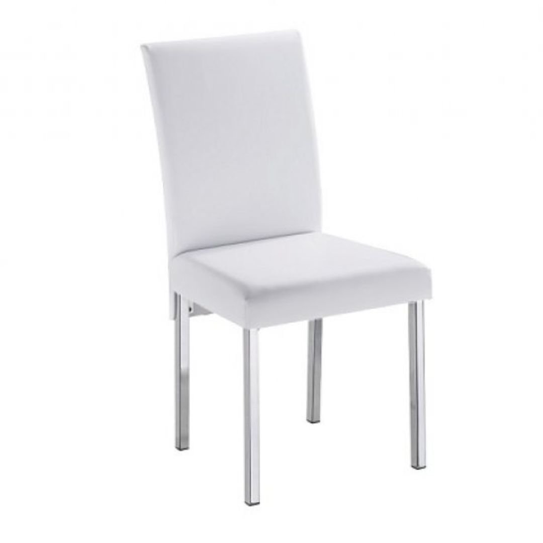 Cadeira para Sala de Jantar Stylus-Assento sintético branco GAT MAGAZINE - 2