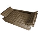 Ver imagem 5 de Sofá Retrátil e Reclinável e Cama 2,35M Cama Inbox Flex Suede Velusoft Castor