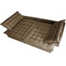 Sofá Retrátil e Reclinável e Cama 2,95M Cama Inbox Flex Suede Velusoft Castor - 5