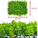 Ver imagem 4 de Kit 10 Placas de Eucalipto 40 X 60cm Muro Inglês Jardim Vertical
