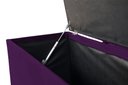 Ver imagem 3 de Puff Baú Decorativo - 1,20cm - Roxo
