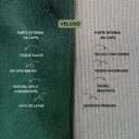 Ver imagem 4 de Almofada Redonda Veludo Premium 35cm Decorativa com Zíper e Enchimento - Verde Escuro