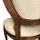 Ver imagem 4 de 8 Cadeira Medalhao Madeira Maciça Design Ingles Luxo Poltrona Entalhada Renascentista Natural Ingles