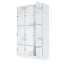Ver imagem 3 de ESCANINHO 9 PORTAS COM FECHO PARA CADEADO M319.B MUNDI MOVEIS