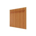 Ver imagem 4 de Painel Home para Tv até 75 Pol Maragogi Ripado com Prateleira 230x220cm Nature - Permóbili
