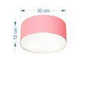 Ver imagem 2 de Plafon para Sala de Tv Cilíndrico Tv-3010 Cúpula Cor Rosa Bebê