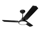 Ver imagem 1 de Ventilador de Teto 3 Pas Lumi Led Preto 127 Volts - Lorensid