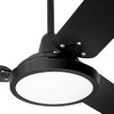 Ver imagem 2 de Ventilador de Teto 3 Pas Lumi Led Preto 127 Volts - Lorensid