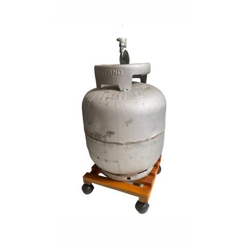 Suporte para Botijão de Gás Cor Mel