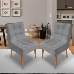 Kit Cadeira Trida Cinza