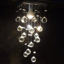 Ver imagem 1 de Lustre 14x14 modelo chuva pontuda com 30cm de altura