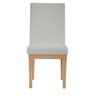 Kit 6 Cadeira de Jantar Virginia Linho Cinza - Majú Decor - 6