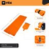 Colchonete Inflável 192x60x5cm Nylon Tpu Sleep Pack Ntk - 8
