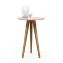 Ver imagem 2 de Mesa Lateral 4601 Pés Palito Sala Rose