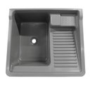 Ver imagem 4 de Tanque de Lavar Roupa 30L Branco Cinza Cuba Esfregador Front
