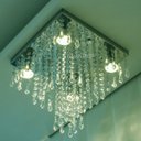Ver imagem 1 de Lustre de Acrílico Modelo Torre de Pirulitos para Sala ou Quarto com 25cm de Altura