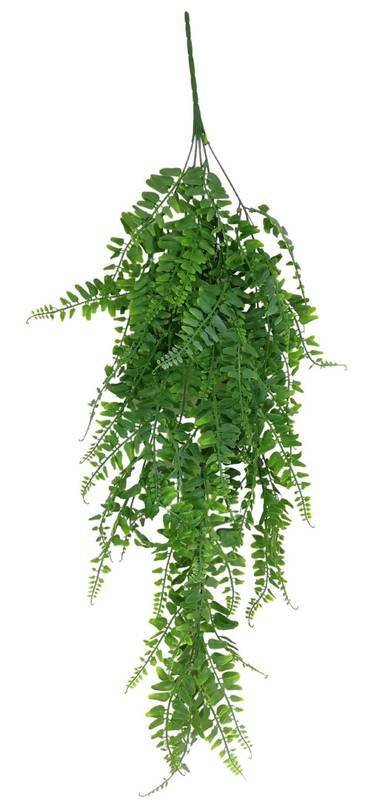 1 Buquê Pendente Samambaia Artificial Planta Toque Real