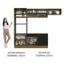 Ver imagem 7 de Cozinha Completa 270004 Com Armário E Balcão Rustic/Preto