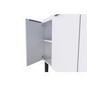 Ver imagem 5 de Gabinete Armário Cozinha Jupter 2.00 Mt 100% Aço P/ Pia -balção 200 Cm -4 Portas - 3 Gavetas:branco