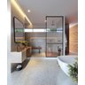 Piso Gres Terrazzo acetinado retificado 74X74cm off white Savane - 2
