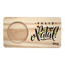 Ver imagem 2 de KIT CANECA DE VIDRO E MINI BANDEJA NATAL MAGICO HOHOHO SIMAS