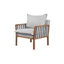 Ver imagem 1 de Poltrona Decorativa Jeniffer Cinza Prata