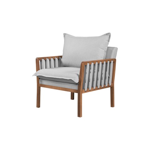 Poltrona Decorativa Jeniffer Cinza Prata