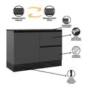 Ver imagem 6 de Cozinha Modulada Etna 2 Balcões para Pia