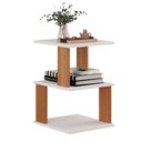 Ver imagem 2 de Mesa de Centro Sala MDF Mesinha Auxiliar Madeira MVD Moveis