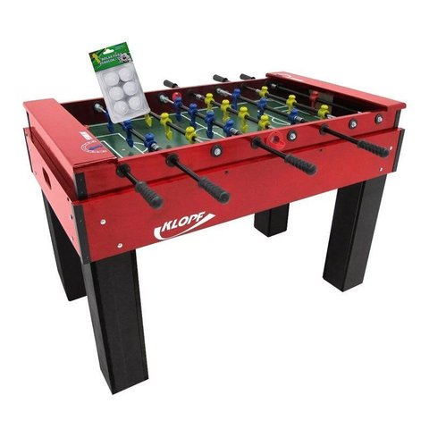 Mesa Pebolim 1051 Klopf + 6 Bolinhas