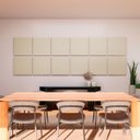 Ver imagem 2 de Painel Acústico Absorvedor Decorativo 60x60 Soft Linho Maestra Acústica:creme