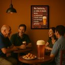 Ver imagem 2 de Quadro Decorativo de Boteco "no Boteco a Vida É Mais Leve.."