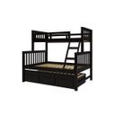 Ver imagem 2 de Treliche Com Cama De Casal Com 3 Gavetas 100% Madeira Maciça