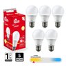 Lâmpada Led Bulbo Kian 12w 3000k Branca Morna 5 Peças - 6