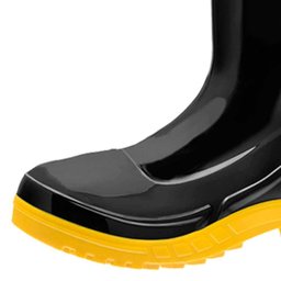 Bota Pvc Galocha Cano Médio sem Forro 700464 Marluvas N°39 - 3