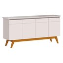 Ver imagem 1 de Aparador para Sala Buffet Classic 1.6 com Gaveta Off White - Imcal
