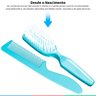 Kit Cuidados do Bebê Com Pente Escova Tesoura Aspirador Nasal Kit Recém-Nascido Lillo - Azul - 5