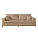 Ver imagem 2 de Sofá Matrix 02 Módulos de 90cm B25cm Meu Sofá Online A226 Linho Bege