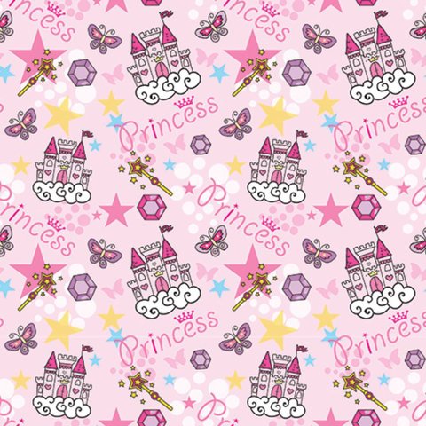 Papel de Parede Autoadesivo Contact 45cm X 2 Metros Castelo da Princesa - 240001c - Contact Papel Co
