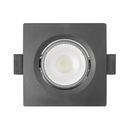 Ver imagem 2 de Spot de Led Embutir Alltop Mr11 Quadrado 3w Preto Bivolt Taschibra 3000k Luz Quente