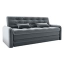 Ver imagem 6 de Sofá Cama Reclinável 3 Lugares Casal com Bicama Auxiliar Madalena Matrix